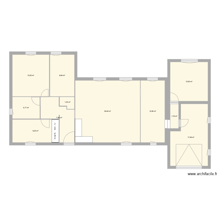 Maison Seignieres . Plan de 0 pièce et 0 m2