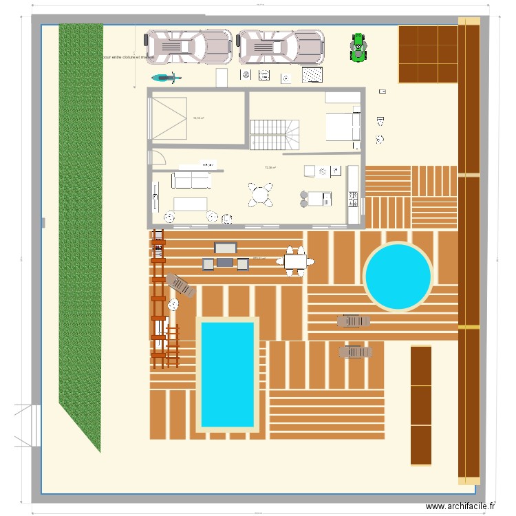 MAISON BOIS DIY SAVOIE V4. Plan de 17 pièces et 1590 m2