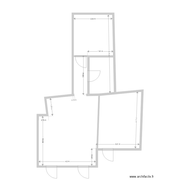 Maison Galibert. Plan de 0 pièce et 0 m2