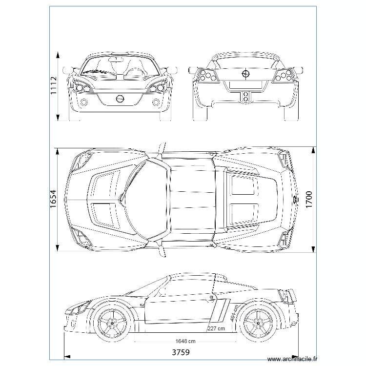 opel speedster. Plan de opel speedster. Plan de