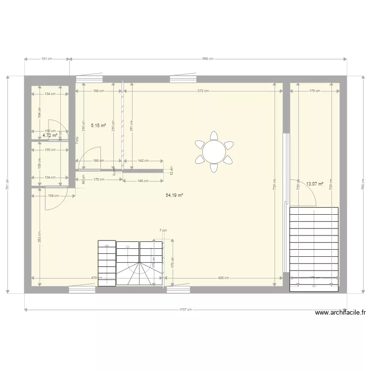 PLAN  22 OPTION CH ET SDB ETAGE. Plan de 