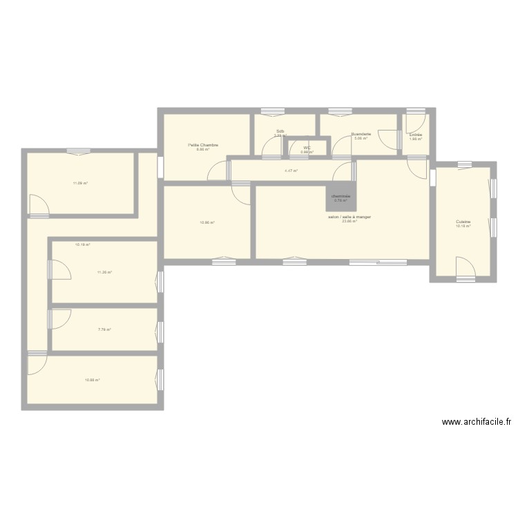 2e projet 03092018. Plan de 0 pièce et 0 m2