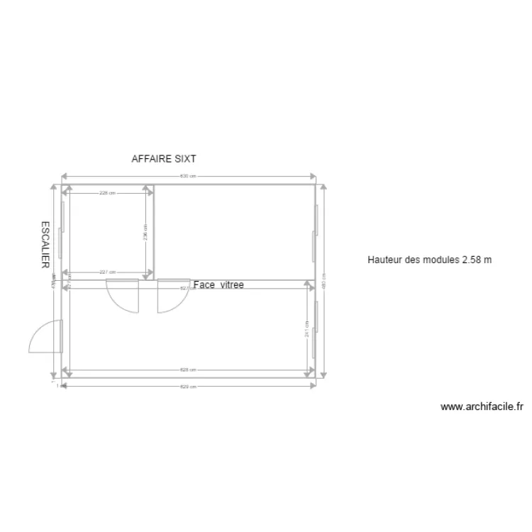 affaire sixt. Plan de 