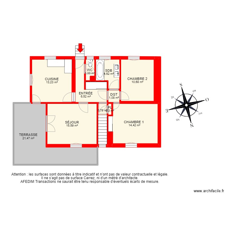 BI 12497. Plan de 0 pièce et 0 m2