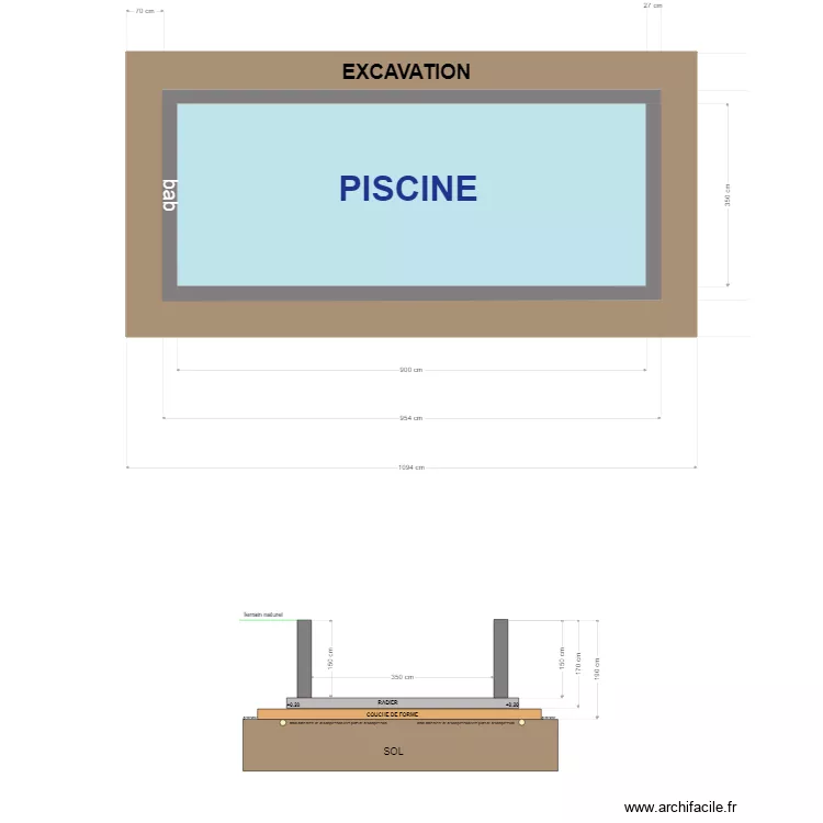CLAVEREAU 2. Plan de 