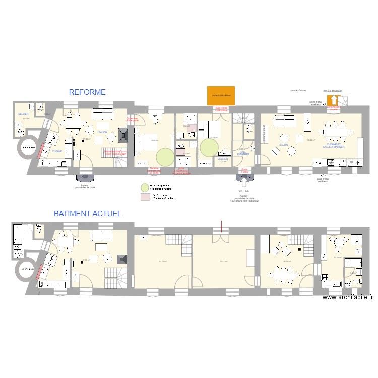 RDC V2. Plan de 0 pièce et 0 m2