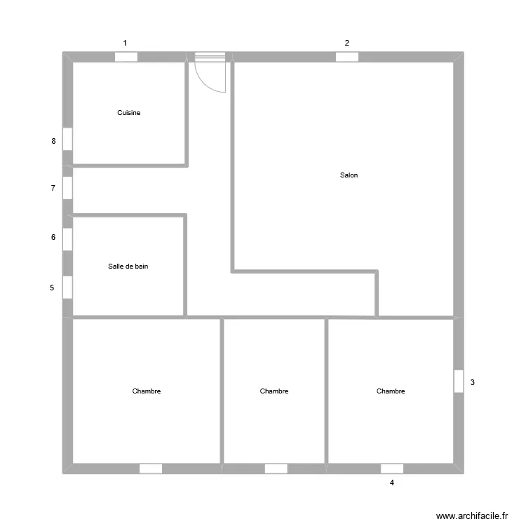 ALIZERT Denise. Plan de 