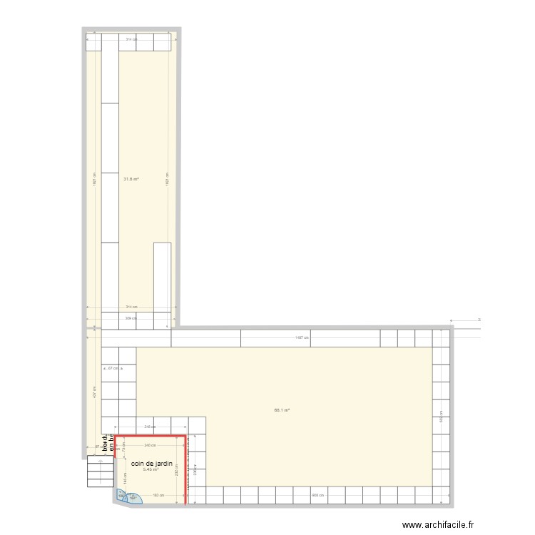 Jean Marie terrasse . Plan de 0 pièce et 0 m2