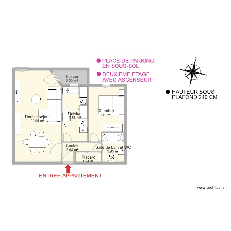 Picaronny. Plan de 0 pièce et 0 m2