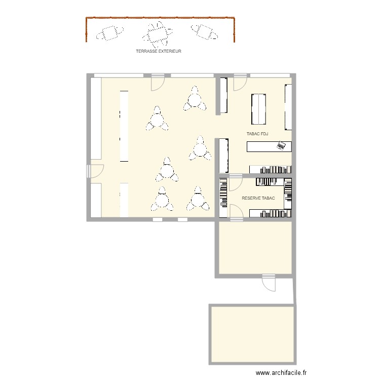 TaBACPONT DE PIERRE. Plan de 0 pièce et 0 m2