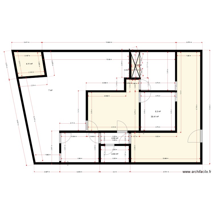 ETAT DES LIEUX LIBERTE6. Plan de 0 pièce et 0 m2