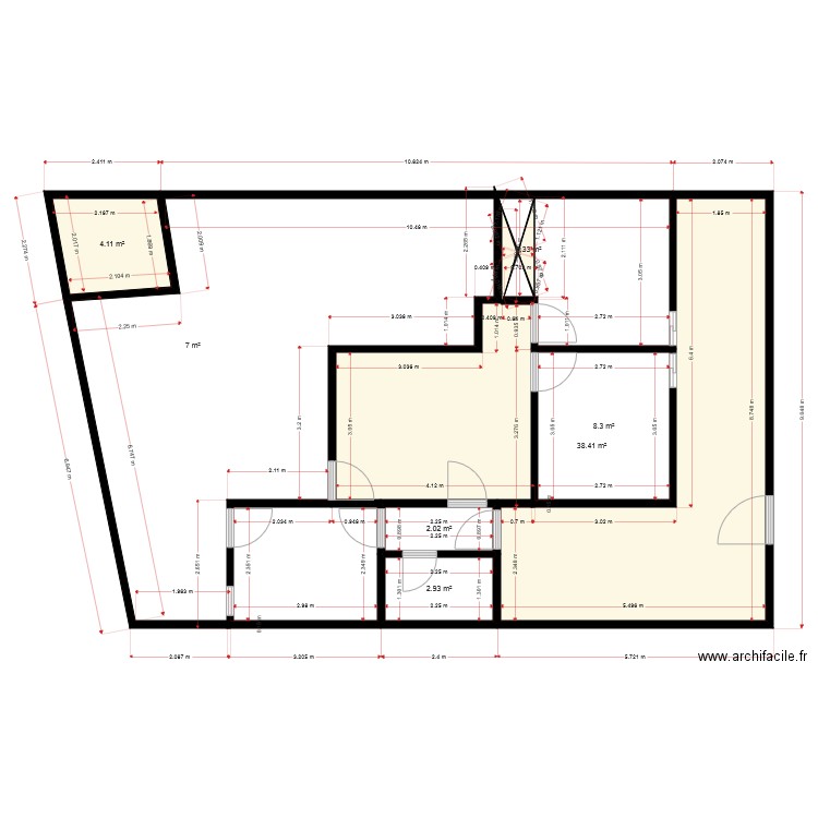 ETAT DES LIEUX LIBERTE6. Plan de 0 pièce et 0 m2