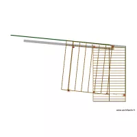 pergolas angle 6 degr&eacute;s