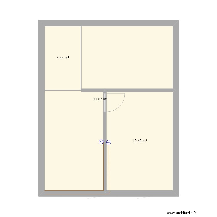 Zanieres extensions RJ45. Plan de 0 pièce et 0 m2