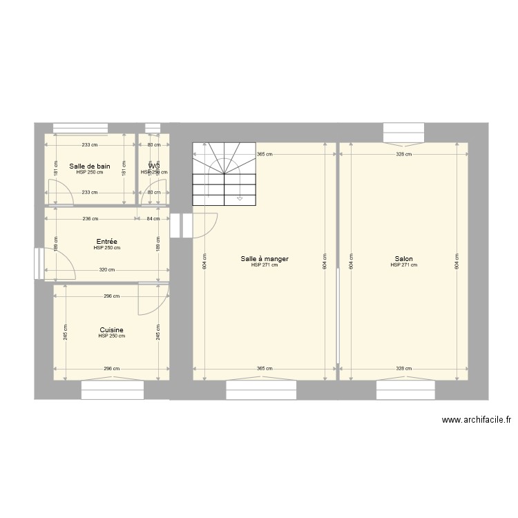 rdc. Plan de 0 pièce et 0 m2