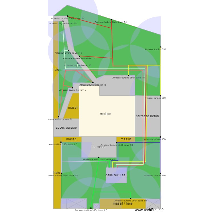 arrosage theo 2. Plan de 0 pièce et 0 m2