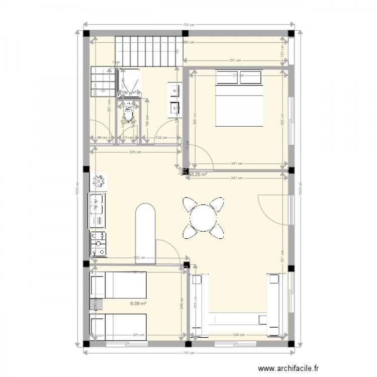 maison taddart et modif 2. Plan de 0 pièce et 0 m2