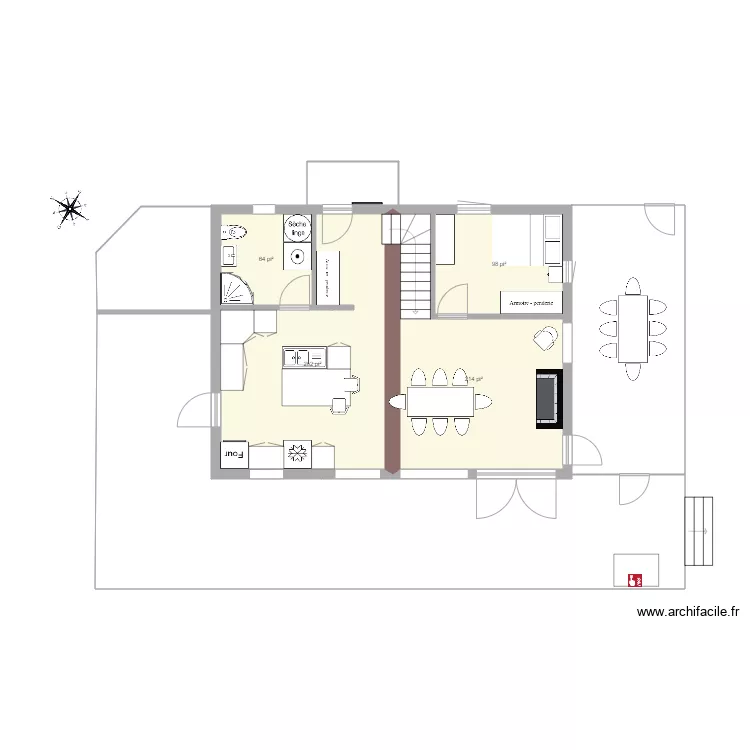 chalet v 15mars esc centre galerie sud. Plan de chalet v 15mars esc centre galerie sud. Plan de