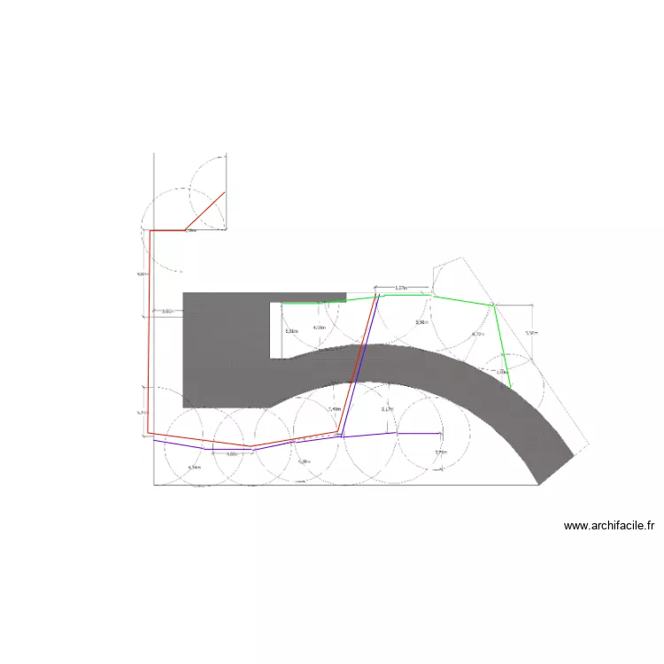 Arrosage jardin. Plan de 