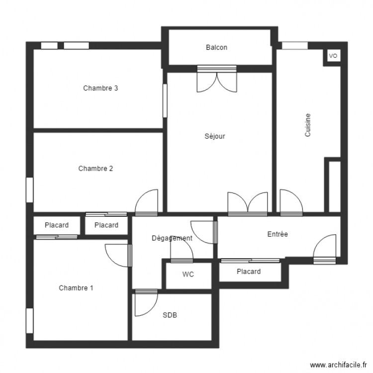 SEFEURIADES. Plan de 0 pièce et 0 m2