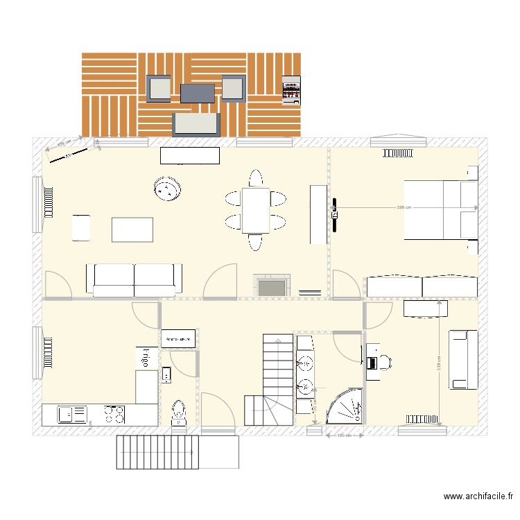 Maison Hélène et Christophe. Plan de 0 pièce et 0 m2