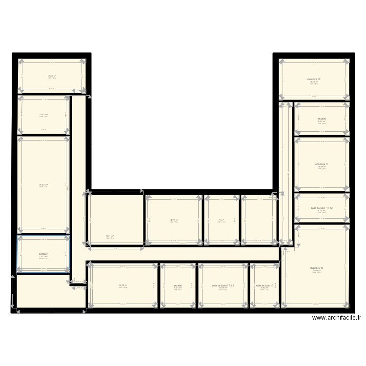 chateau 1er etage dargnies . Plan de 0 pièce et 0 m2