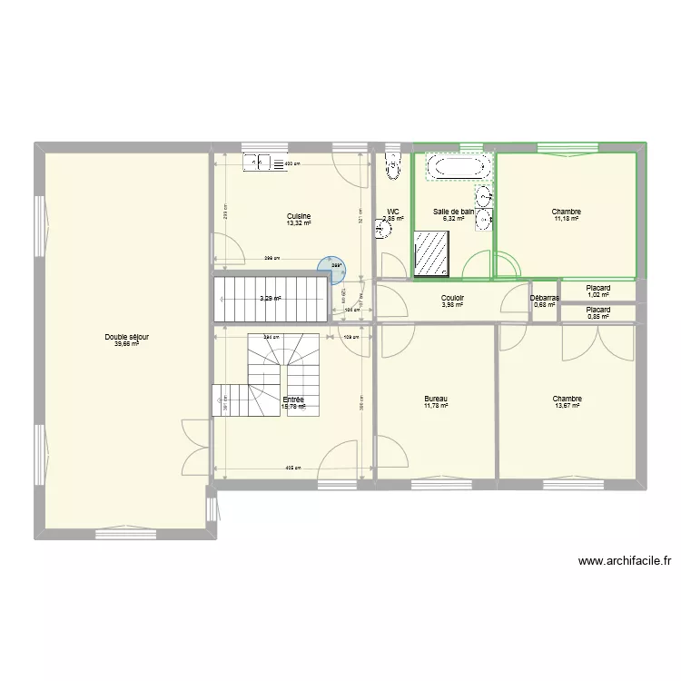MAISON RUAUDIN rez de chaussee 2. Plan de MAISON RUAUDIN rez de chaussee 2. Plan de