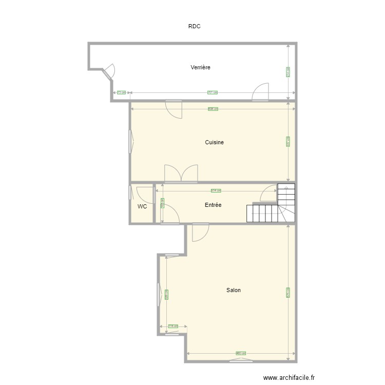 19 villa alesia. Plan de 0 pièce et 0 m2