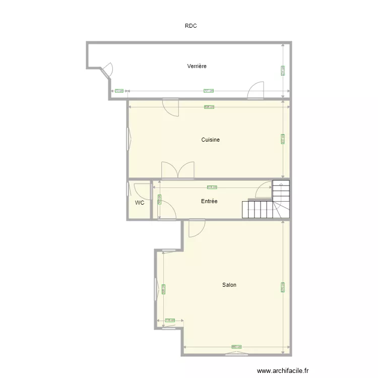 19 villa alesia. Plan de 