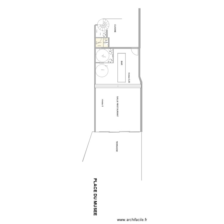 sanitaires essai 8. Plan de 0 pièce et 0 m2