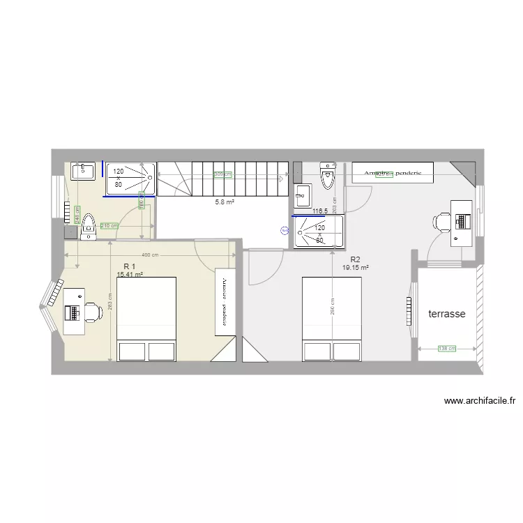 George Henri. Plan de 