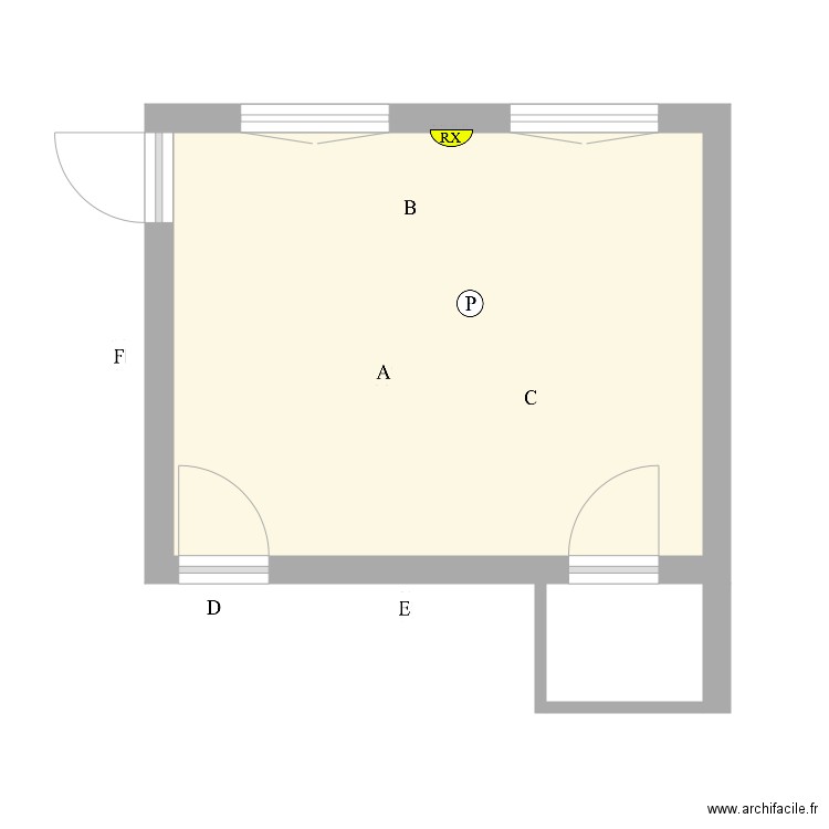 Cabinet 1 SCM La Quenotte. Plan de 0 pièce et 0 m2