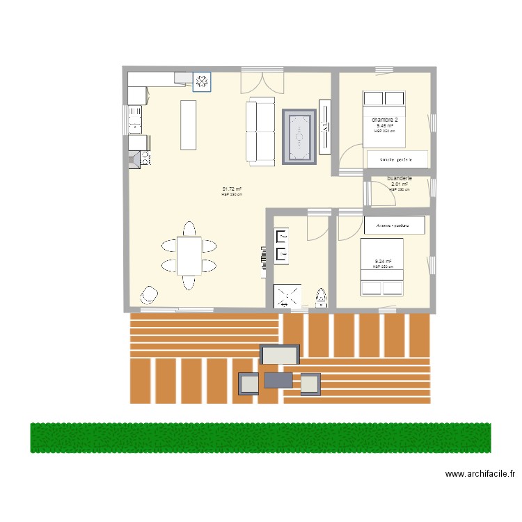Plan little house. Plan de 0 pièce et 0 m2
