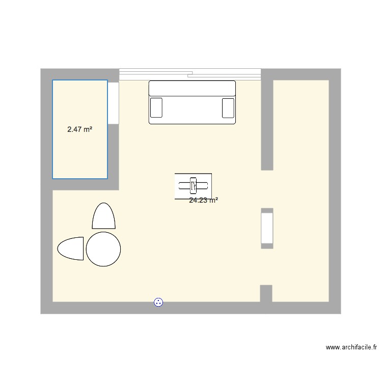 Pièce de théâtre. Plan de 0 pièce et 0 m2