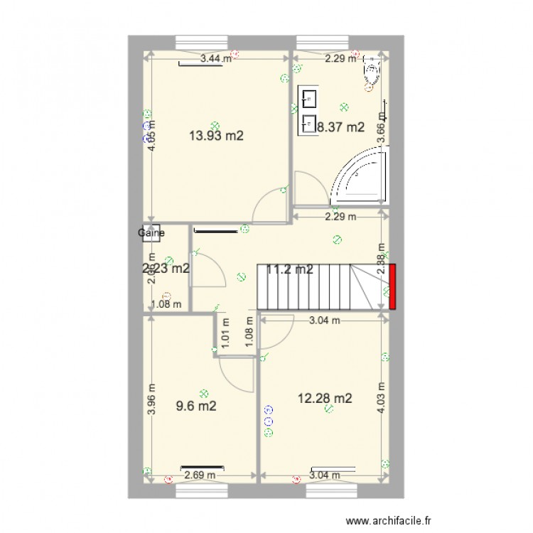 Oznur ETAGE ISOLATION 081015. Plan de 0 pièce et 0 m2