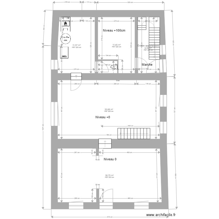 après transformation  lamontagne pour ingé. Plan de 0 pièce et 0 m2