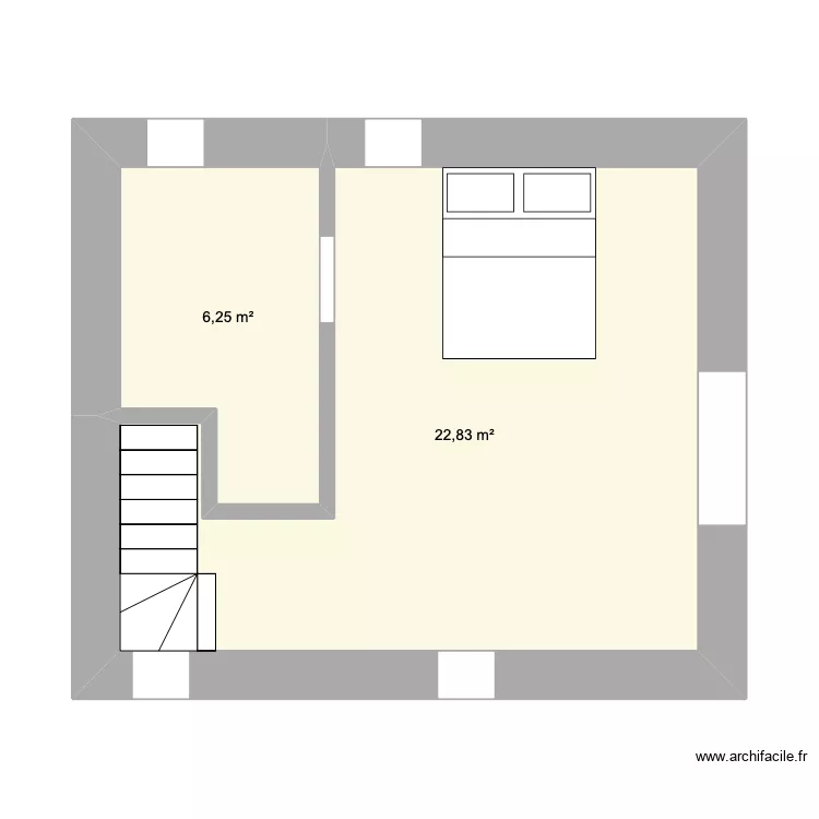 Tom fischer 2er. Plan de 2  et 29 m²
