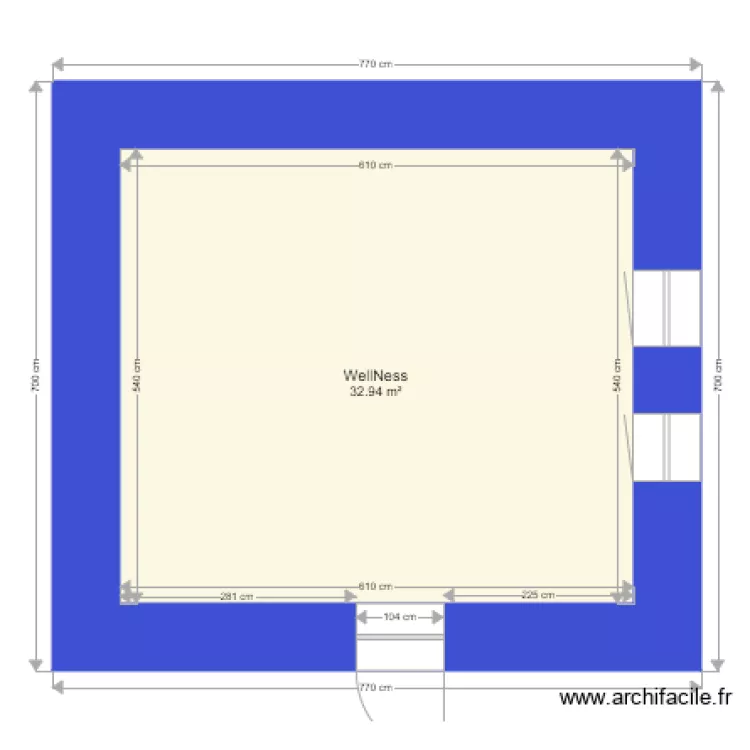 WellNess Sumava. Plan de 