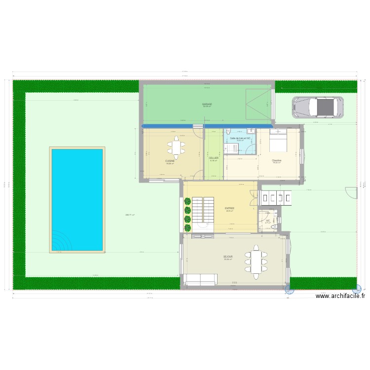 MBE RDC. Plan de 0 pièce et 0 m2