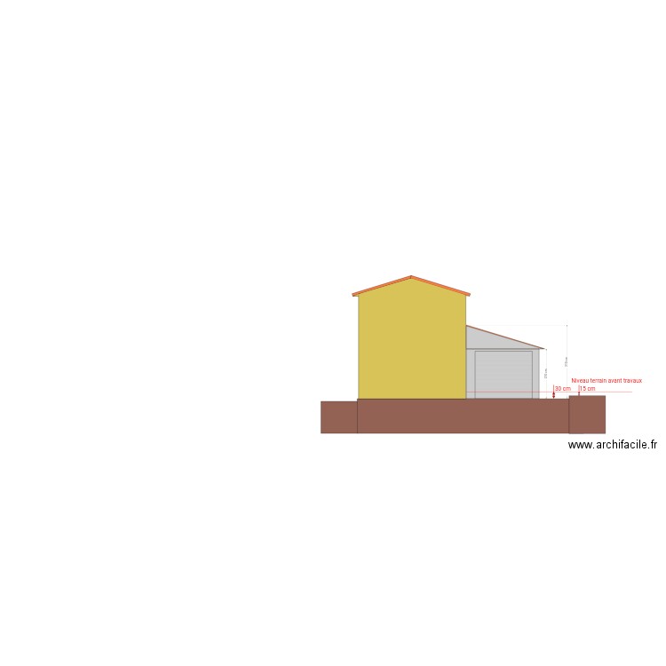 st sat est coupe construction. Plan de 0 pièce et 0 m2