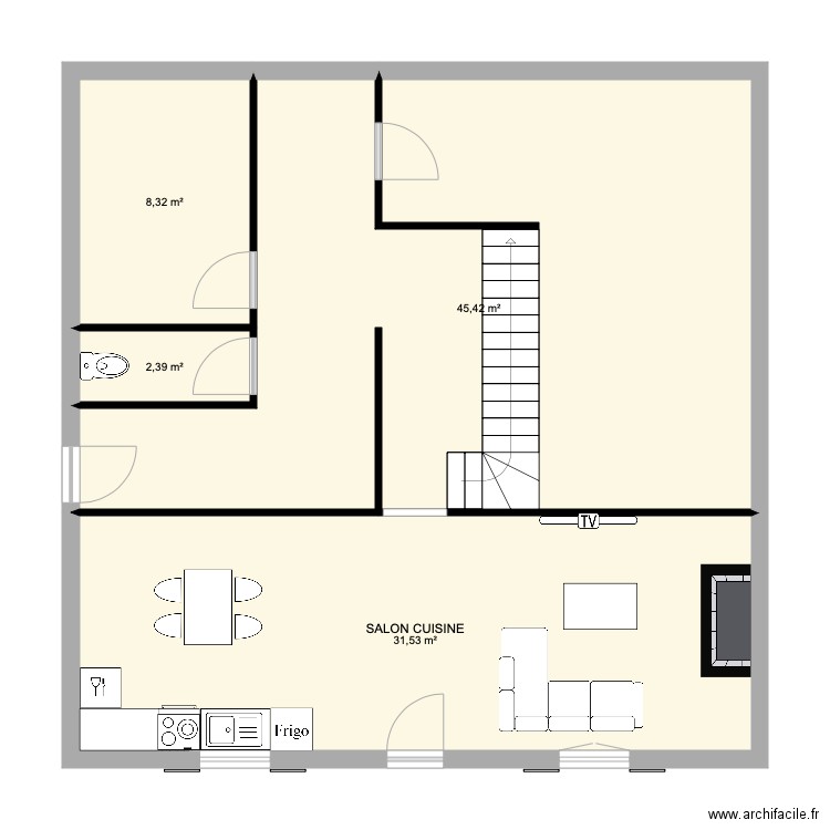 Appartement . Plan de 0 pièce et 0 m2