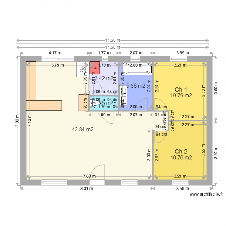 DEWULF WATTEZ 3. Plan de 0 pièce et 0 m2