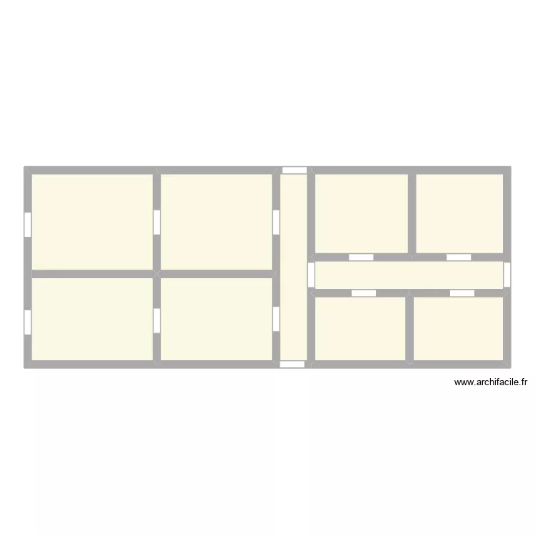 PORCHERIE TOULGOUET. Plan de 