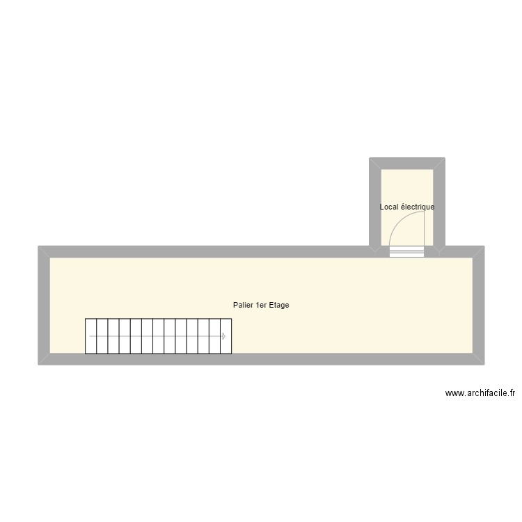 Croquis 1er Palier. Plan de 0 pièce et 0 m2