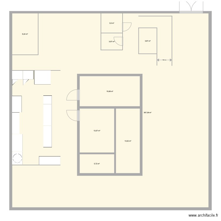 Plan base Yens Structure 3. Plan de 0 pièce et 0 m2