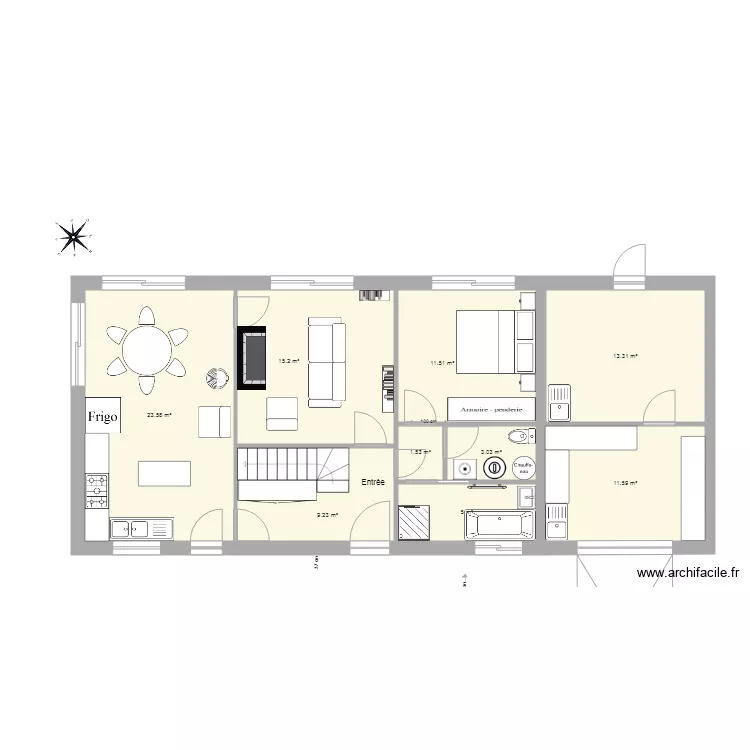 Les Moutsss. Plan de Les Moutsss. Plan de