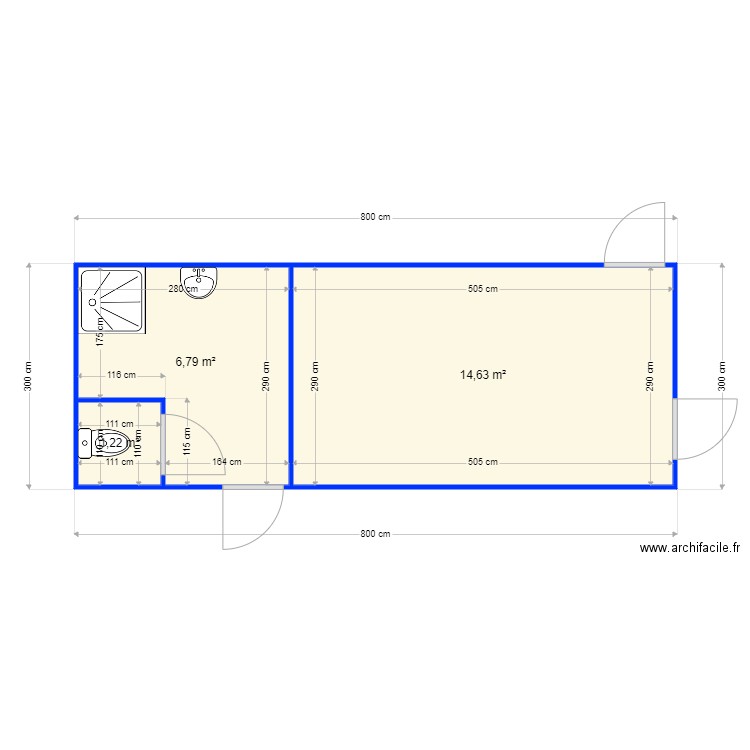 Solution Balcaen. Plan de 0 pièce et 0 m2