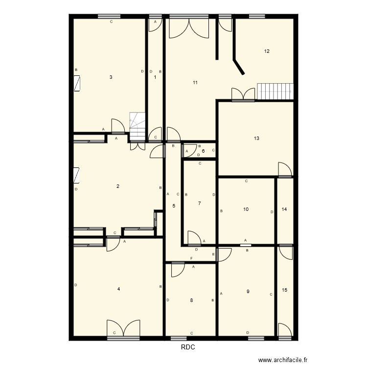 184739 WOLFF Plomb. Plan de 0 pièce et 0 m2