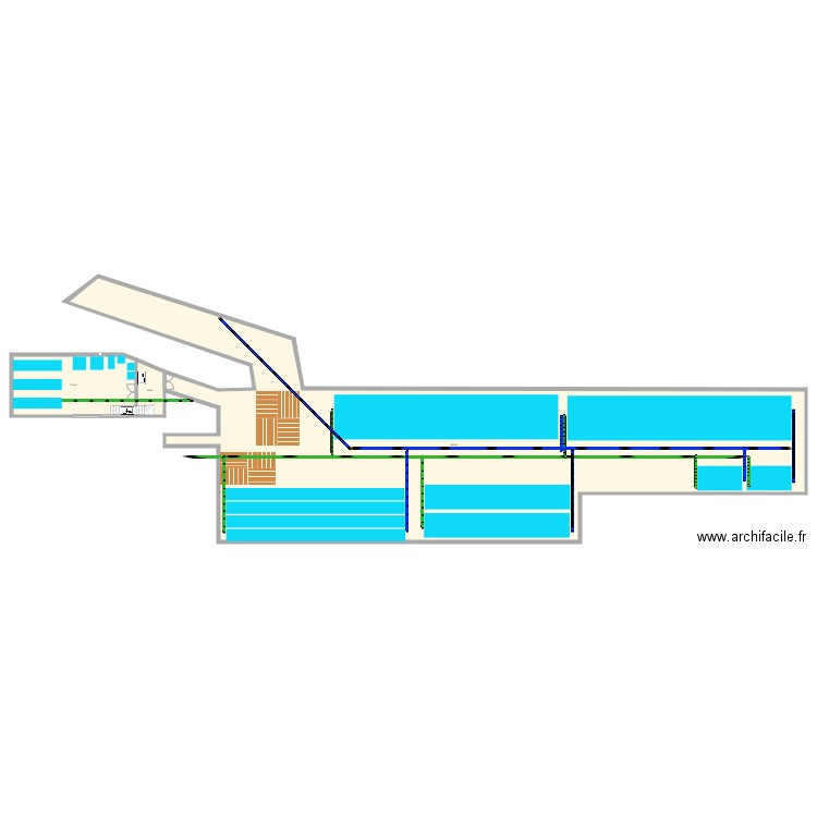 ZS Sarrance - Config bassin 2.0 - Config moulin 2.2. Plan de 5 pièces et 800 m2