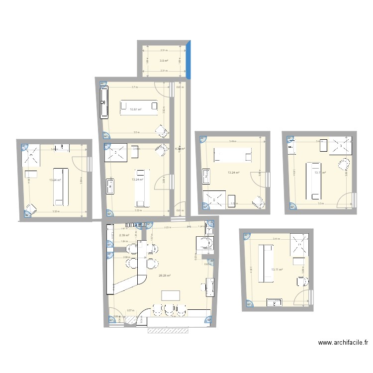 acceuil. Plan de 0 pièce et 0 m2